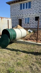 Монтаж септиков Аквалис-Септ